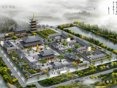 南通寺庙建筑总体规划方案